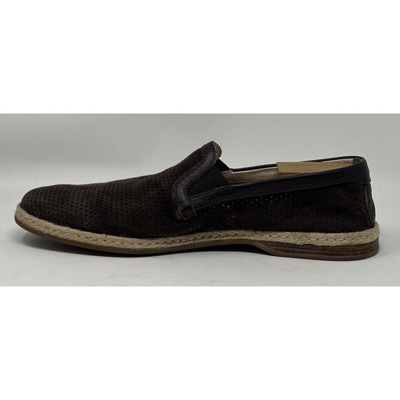 Dolce & Gabanna Perforated Suede Loafers Men’s 10 Brown Espadrille Slippers main image 14
